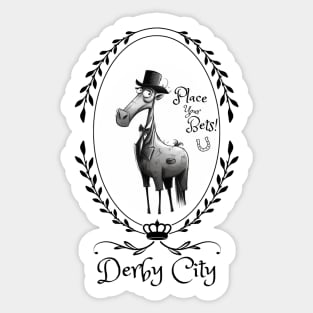 Derby City Collection: Place Your Bets 1 Sticker